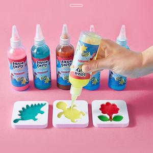 몽테조이 DIY 요정 매직 워터 엘프 오션 몰드 어린이를 3D 수제 키트 아쿠아 젤 장난감 세트 수공예품 교육