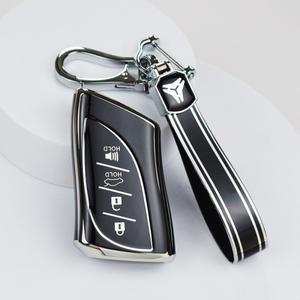 3/4 버튼 TPU 자동차 키 케이스  렉서스 NX ES UX US RC LX GX IS RX 200 250h LS 쉘 커버 액세서리