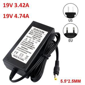 19V DC 전원 공급 장치 어댑터 3.42A 범용 충전기 조명 변압기 LED 라이트 스트립 노트북 EU 미국