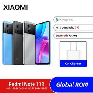 글로벌 롬 샤오미 레드미 노트 11R, 8GB, 128GB, MTK700, 5000mAh, 5G 스마트폰, 90Hz, 6.58 인치 FHD + 13