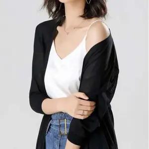 데일리 여성 루즈핏 시스루 어반 가디건 여성아우터