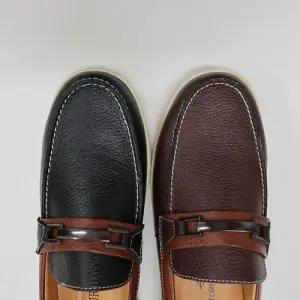 남성화 가볍고 발이편한 통가죽캐쥬얼화-909브라운 W41DE4C