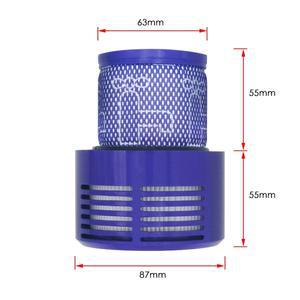 다이슨 호환 V10 Sv12 사이클론 동물용 세척 가능 대형 필터 장치 Absolute Total Clean 무선 진공 청소기