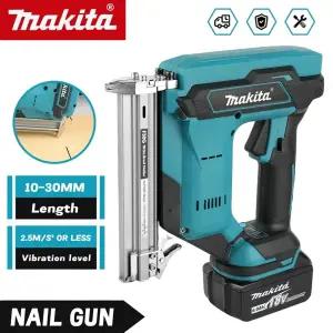 Makita F30 스트레이트 네일 스테이플 건 무선 전기 임팩트 네일 건 리벳 Makita 18V 배터리 용 목공 도구