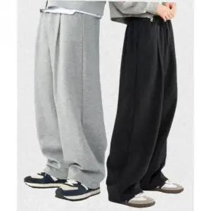 언탭트 스튜디오 UNTED STUDIO 2PACK딥 원턱 와이드 롱 스웨트 트레이닝 팬츠 MUN0262PACK 1414155