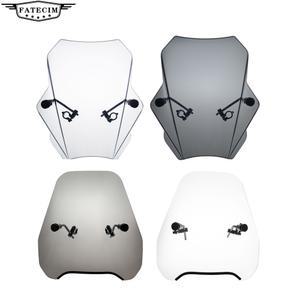 오토바이 윈드 디플렉터 플라이스크린 할리 데이비슨 스즈키용 오토바이 윈드 실드 15 5 인치 범용