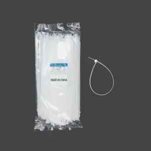 오토바이케이블타이 벽고정 전기선정리 바닥선정리 케이블밴드 5x300mm 250p (WFKIM17)