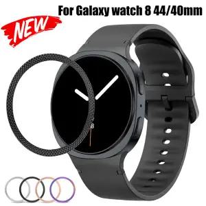 삼성 갤럭시 워치 8 40 44mm용 메탈 베젤 보호 접착 커버 케이스 갤럭시 7 6 5 4 시리즈 40MM 44MM 범퍼 링