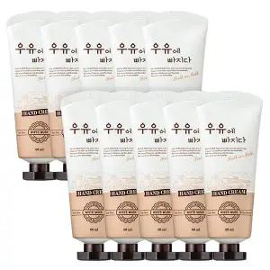 우유에 빠지다 우유에 빠지다 고보습 휴대용 핸드크림 60ml 10개 미백 주름개선 기능성