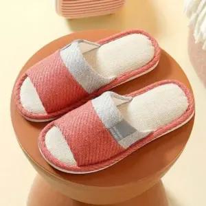 인기상품 홈홈 마소재인도어슈즈 충격흡수 썸머시즌 컴포트 실내용슬리퍼 [WFLKN5D_260118]