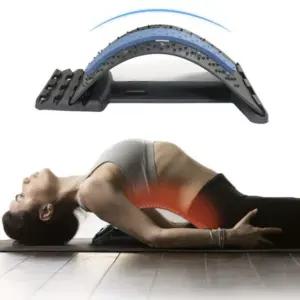 등 지압 패드 척추 교정 이완 스트레칭 지압판 등 지압기 굽은등 마사지