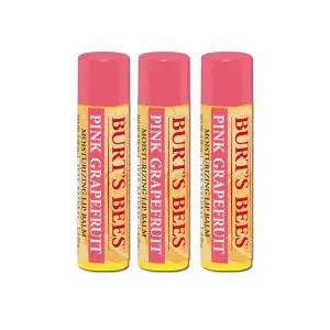 버츠비 립밤 핑크 그레이프 후르츠 3개