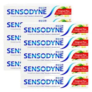 센소다인 오리지날 플러스 치약 100g x 10개 제조