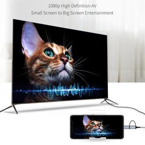 LD39 와이어 HD 스트리밍 디스플레이 TV 스틱 동글 마이크로 USB 타입 C to 케이블 미러링 스크린 (안드로