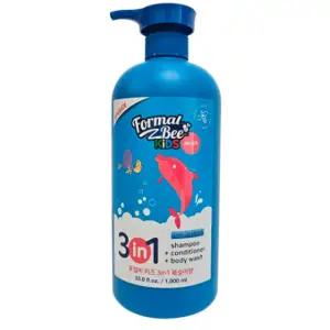 포멀비 키즈 3in1 올인원 클렌저 1000ml 1개 복숭아향 어린이 유아 트레이더스