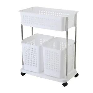 세탁 정리 바구니 트롤리 수거함 분리수거함 빨래함 빨래