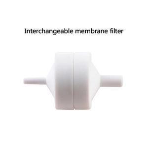 PTFE 교체 가능 멤브레인 필터 바늘  재사용 헤드 클립 멸균 Reusab 25mm