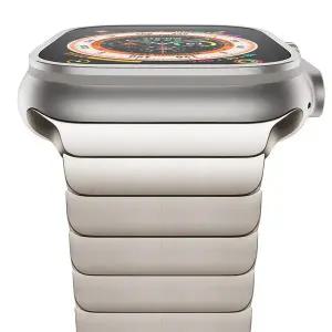 애플워치 울트라 3 2 1 티타늄 컬러 스트랩 49mm 46mm 45mm 44mm 42mm iWatch 11 10 9 SE3 스테인리스 스틸