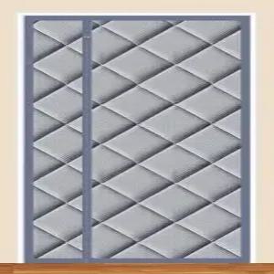 깔깔이방풍비닐 외풍차단 현관문 보온커튼 누빔 방풍비닐 바람막이 커튼 베란다 깔깔이