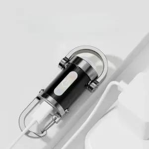 미니 휴대용 손전등 전원 조명과 비상 키홀더 3단계 3개