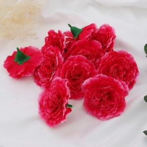 [2개구성] 꽃송이 조화 카네이션 7.5cm 진분홍 오십개입x1봉 EWE8EFAD