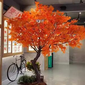 인조 단풍나무 가짜나무 실내 장식 백화점 조경 소품