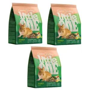 [애니몰파크]리틀원 그린밸리 토끼 사료 750g 3개