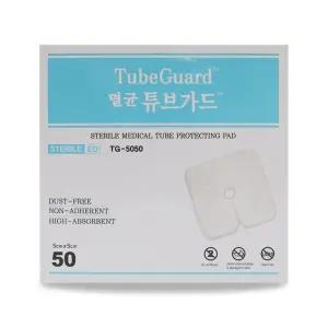 에버레이드 튜브가드 5x5cm 50매 멸균 드레싱고정 튜브전용 TubeGuard