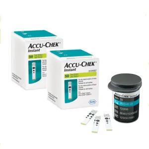 아큐첵인스턴트 혈당스틱 당뇨 검사지 스트립 100매 체크지 혈당지 시험지