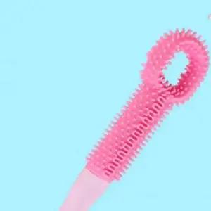 고품질 발 세척 브러시 실리콘 발가락 마사지용 세척기 발관리 (WFKKOXT)