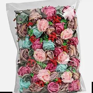 벽장식 조화 꽃벽 꾸미기 포토존 꽃 포토월제작