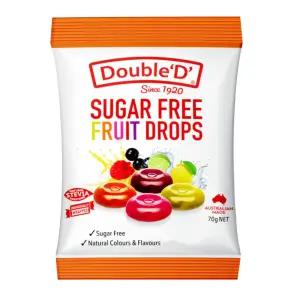 더블디 슈가프리 과일향 캔디 70g