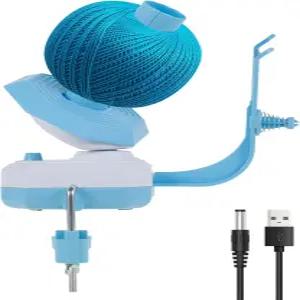 실 와인더 프로 크로치팅용 전기 볼 듀얼 스프링 텐션 업그레이드 10온스 대용량 스텝리스 스피드 자동