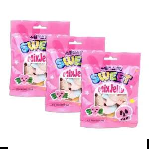 조카선물 스윗믹스젤리 x 스웨디시 스타일 젤리 100g 3개