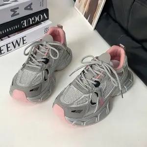 2색상 여성용심플 스트릿 시티룩 청키디자인 풋웨어