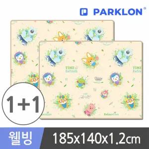 [파크론] 1+1 뽀로로 하늘구경 웰빙 놀이방매트 185x140x1.2cm