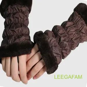 워머 방한 털안감 손 패딩 토시 올래 핸드 보온 숏 1쌍 손목 겨울 양쪽