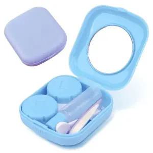 휴대용 보관함 콘택트렌즈 케이스 세척용 집게 통정리 수납함