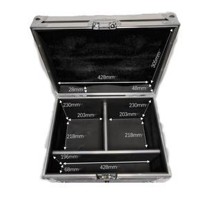 2개/몫 750W 콜드 스파크 머신 결혼식 축하 Flightcase 원격 제어 분수 Sparkular DJ 효과 조명