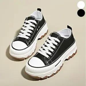 [라일리] Rly 가을 봄 캔버스 여자용 운동화 스니커즈 플랫폼