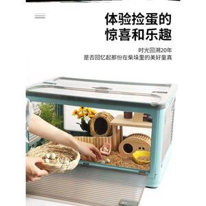 햄스터 리빙박스 은신처 만들기 미니펫 타핏 세트 잠자리 집꾸미기 실용적인 행잉