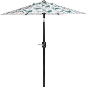 잎 수 열고 해변용 데크 쉽게 야자수 테이블, 닫을 punchau 조절 우산 버튼 틸트 - 푸시 1.8m(6피트) 있는 수영장, 파티오 야외 정원, 크랭크 파티오,