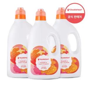 더블하트 아기 섬유유연제 베이비플로럴 1.8L(용기) 3개