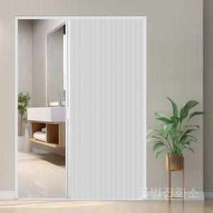 무타공 중문 셀프설치 가로x세로 화이트 로 도어 문의주세요 간이문 슬라이딩 셀프중문 화이트