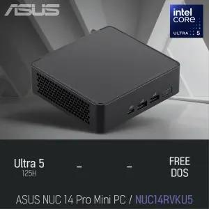 ⓒ ASUS NUC 14 Pro Mini PC NUC14RVKU5 (베어본) 울트라5 125H / 인강 사무용 산업용 미니PC