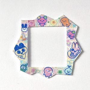 만화 파라다이스 패널 필름 다마고치 스티커 종이 장식 액세서리