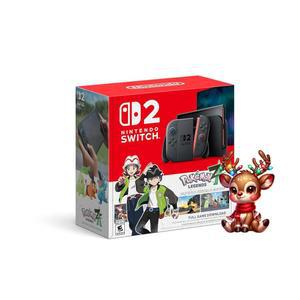 닌텐도 스위치 2 + 포켓몬 전설: Z-A 에디션 번들 (홍콩 버전 - /어댑터 플러그 포함)