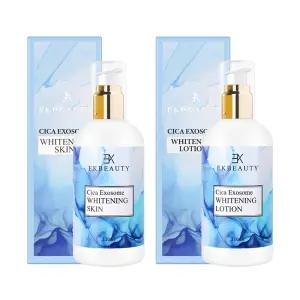 이케이뷰티 시카엑소좀 화이트닝 2종세트 스킨 로션 신제품 미백 기미 잡티 피부톤 개선 진정 보습 프리미엄 천연제품