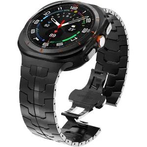 삼성 갤럭시 워치 울트라 2025용 틈 없는 메탈 스틸 밴드 갤럭시 워치 8 클래식 46mm/워치8 44mm 40mm 스트