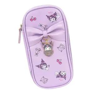 산리오 리본 장식 파우치 쿠로미 1P 다용도 소품 필통 산리오파우치 산리오필통